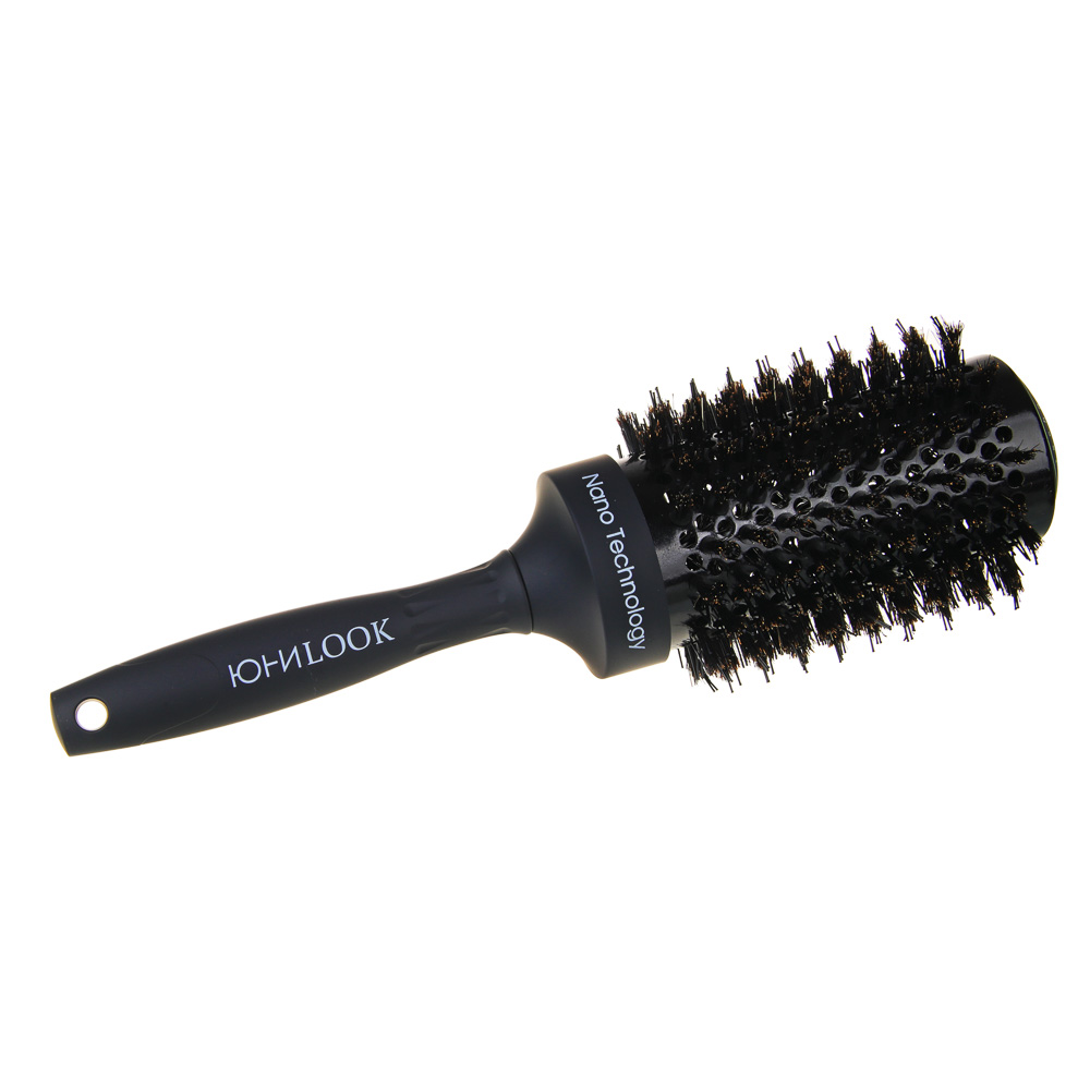UNILOOK Hair brushing, d=53mm, 27cm, ABS plastic, nylon, bristles
