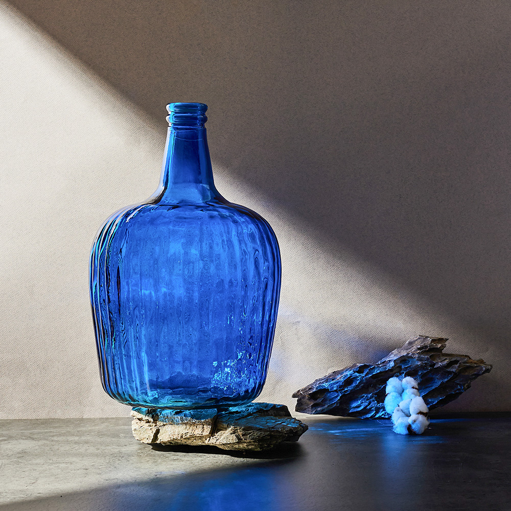 BY COLLECTION Arezzo Vase 21x37cm, glass