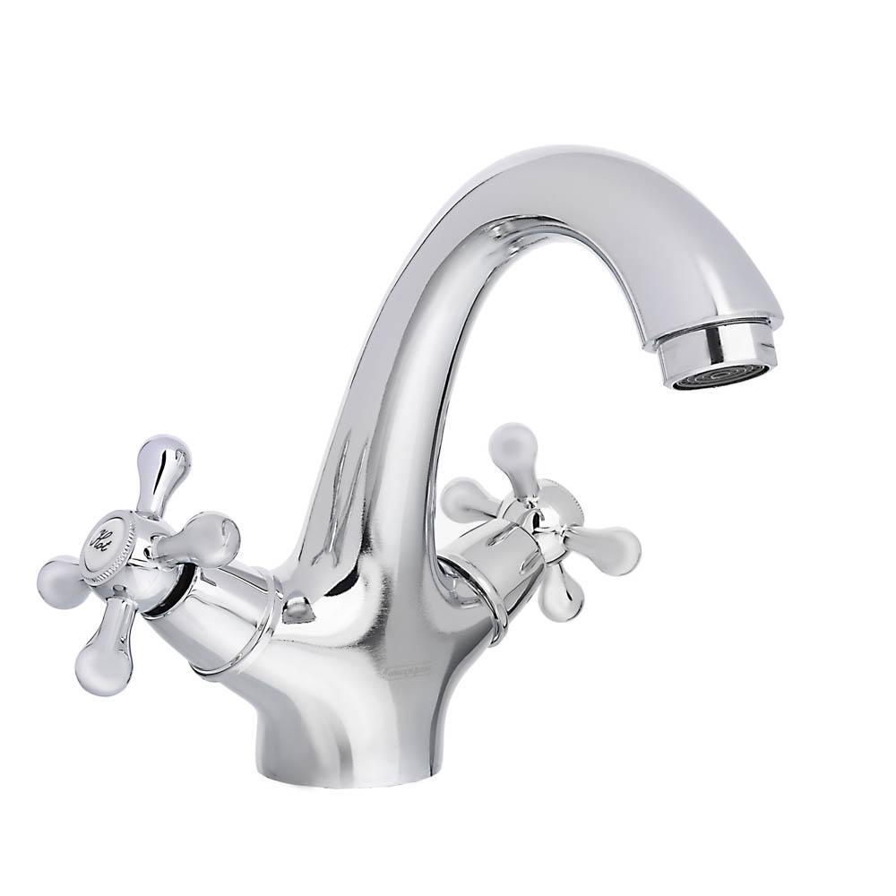 SoyuzCrane Sink mixer, ceramic. crane axleboxes 1/2, chrome, zinc, SK02-M204