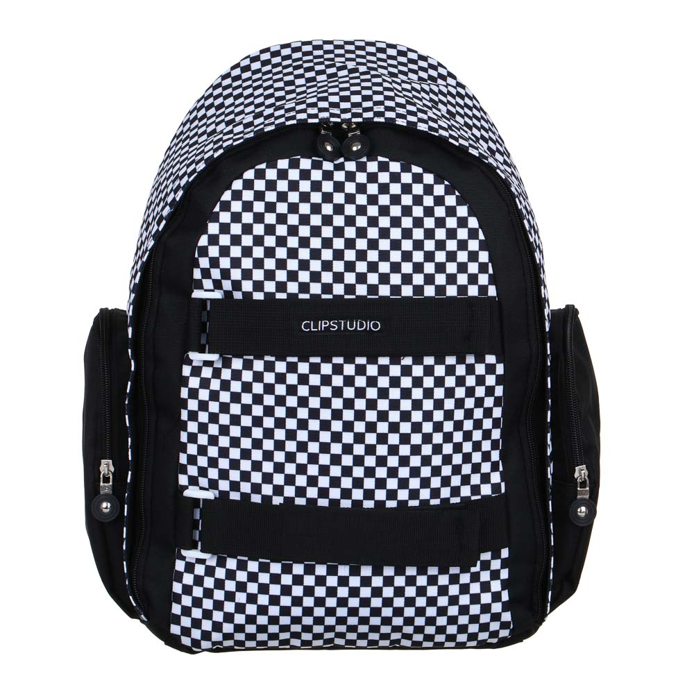 CAGE Teenage backpack 42x29x14cm, 1 compartment, 2 pockets, sealed straps, 2 Velcro straps, PE