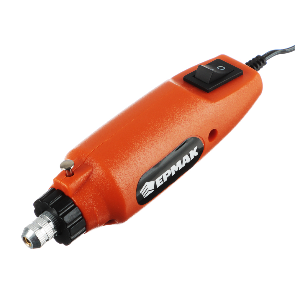 ERMAK Mini drill, engraver, 12V, 16000 rpm, set of 80 items