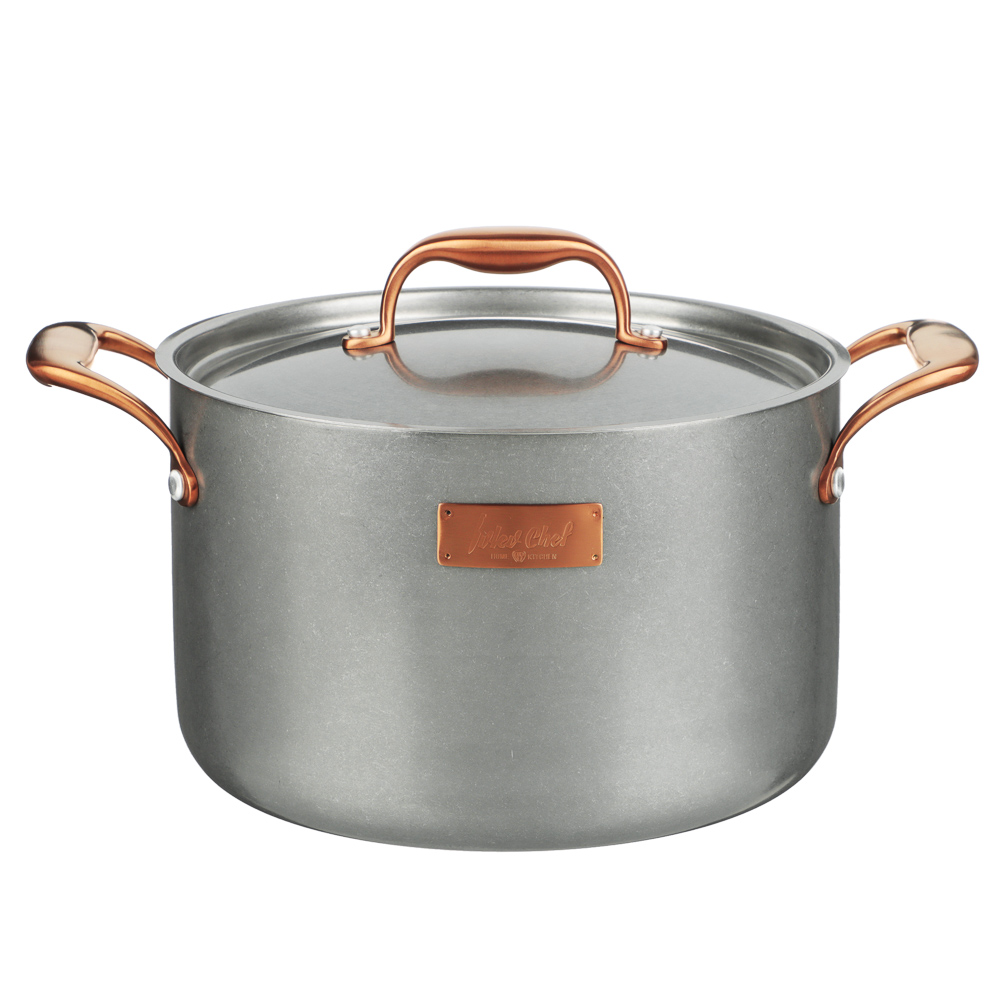 Ivlev Chef Ladoga Pan 24x15cm 6.1l, stainless steel lid, induction, stainless steel 18/10