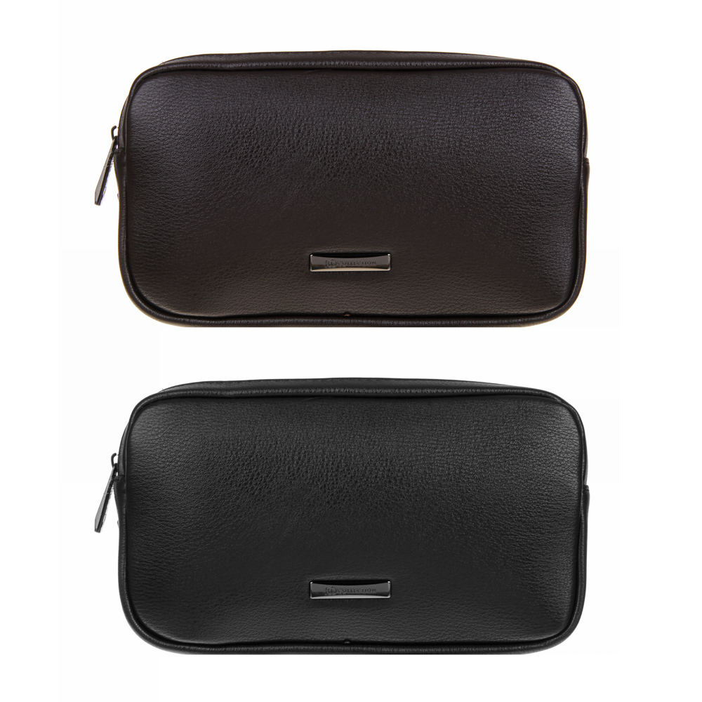 YL Purse-purse with zipper, PU, ​​22x13cm, 2 colors, BM23-02