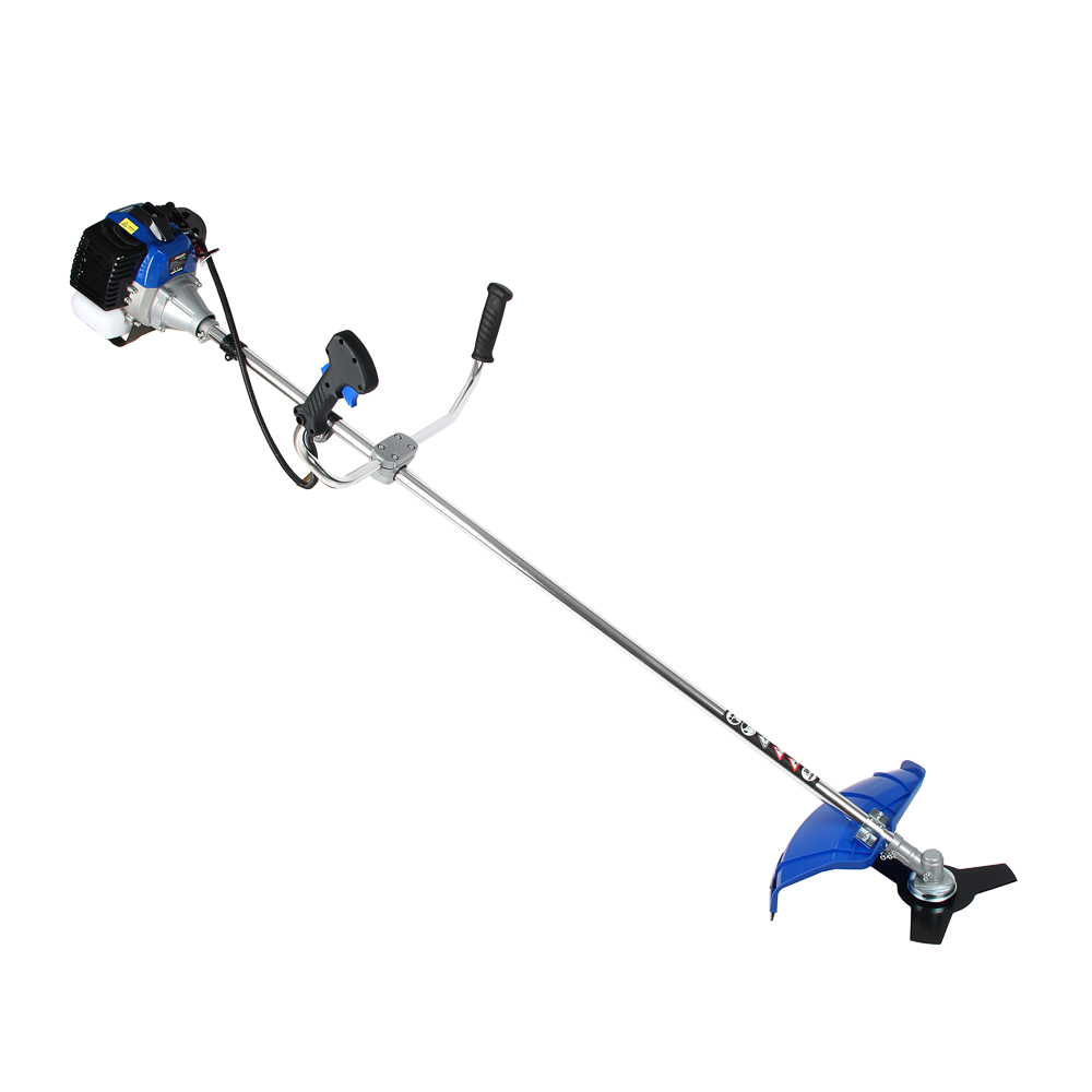 ROKOT Petrol trimmer, brush cutter 0.90 kW/1.2 hp. Motor 33 cm3, knife 255 mm, reel 420 mm with fishing line 2.4 mm