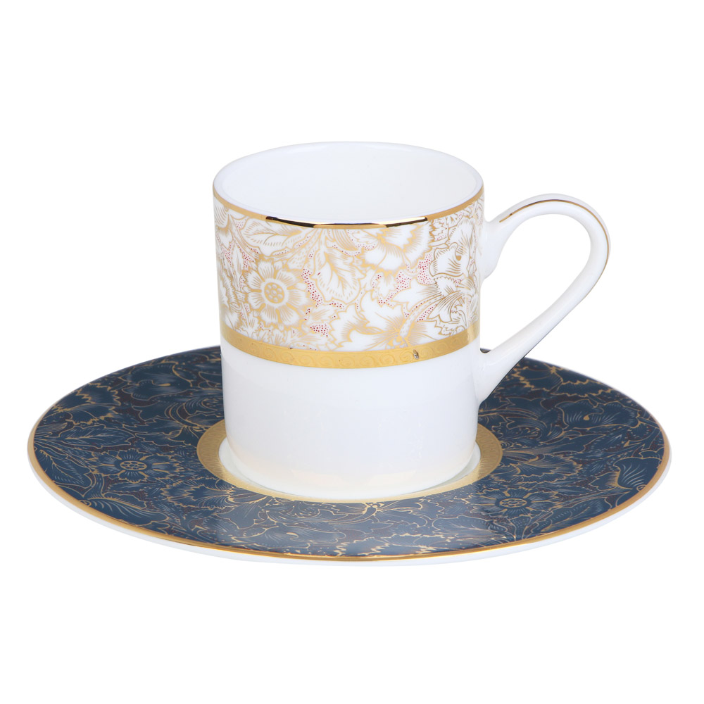 VSEGAZIN Jill Coffee set 2 pcs., 100ml, 13cm, bone china