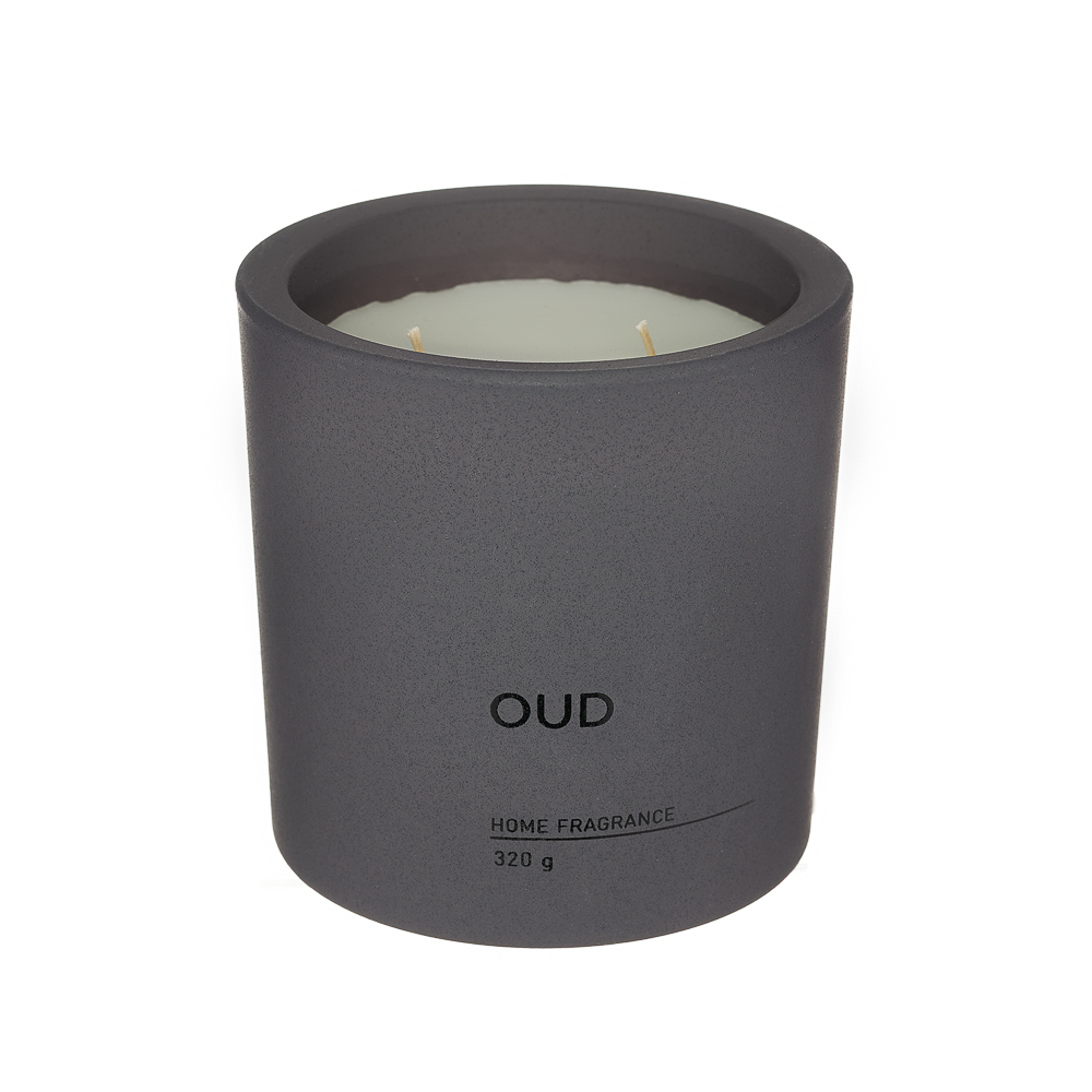 Ivlev Chef Scented candle, 10cm x 10cm, glass, granite