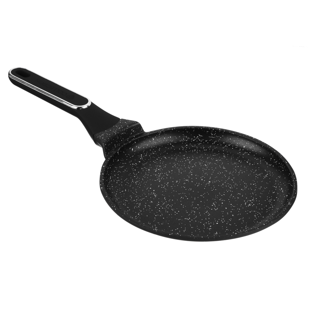 BY COLLECTION Cast pancake frying pan, d=24cm, non-stick marble coating, induction