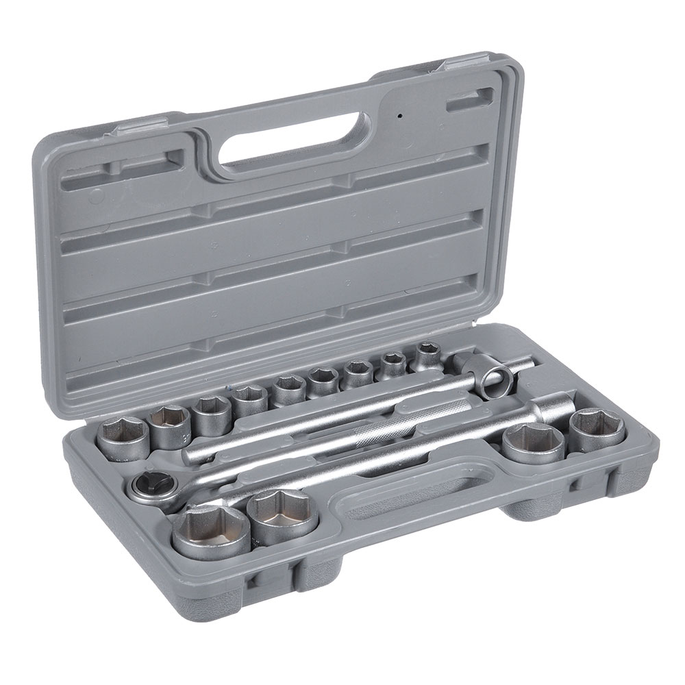 ERMAK Set of sockets, 16 pcs., 10-32mm