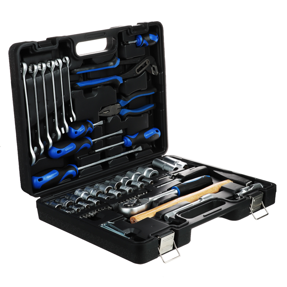 ROKOT Automotive tool set, 66 items, 1/4"+1/2"