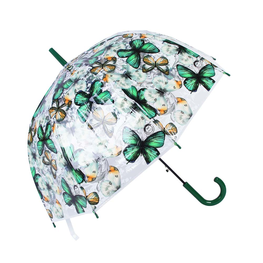 Cane umbrella, children's, POE, plastic, alloy, 58cm, 8 spokes, 1 design