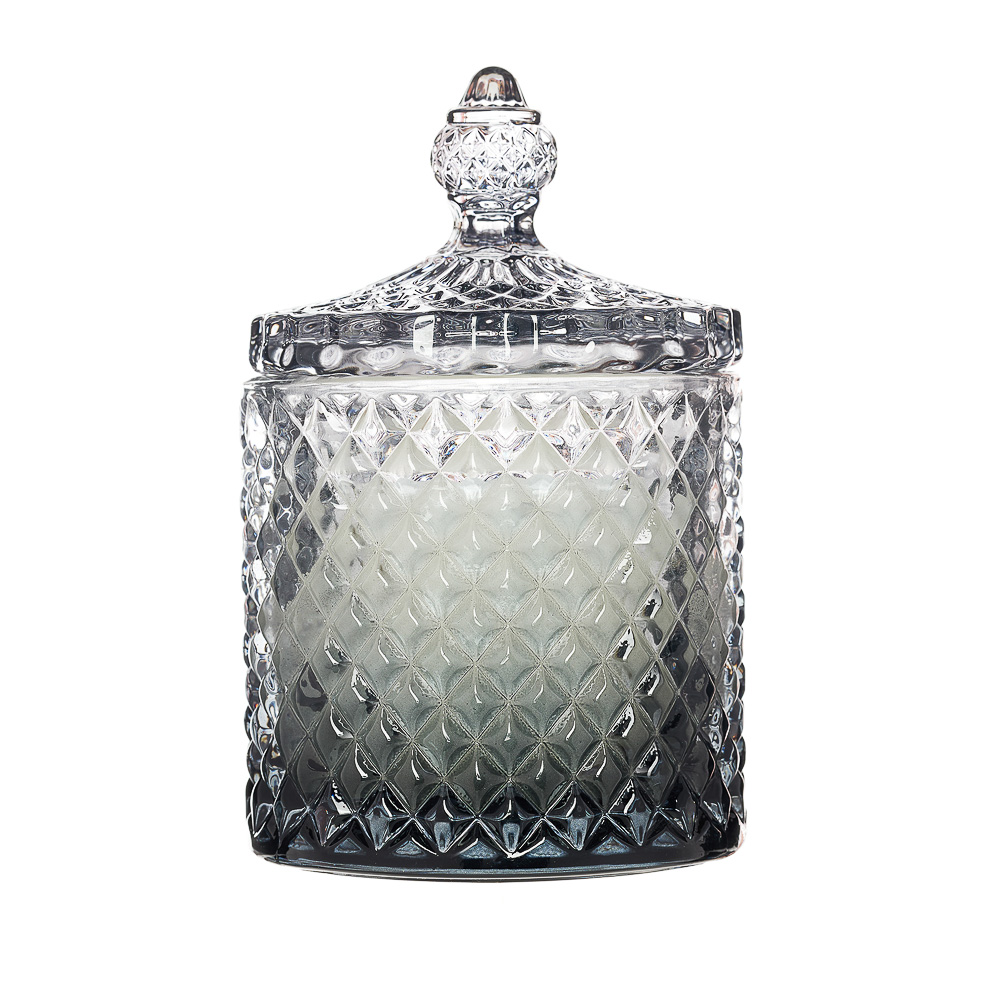 Ivlev Chef Scented candle, 10cm x 12cm, glass, anthracite