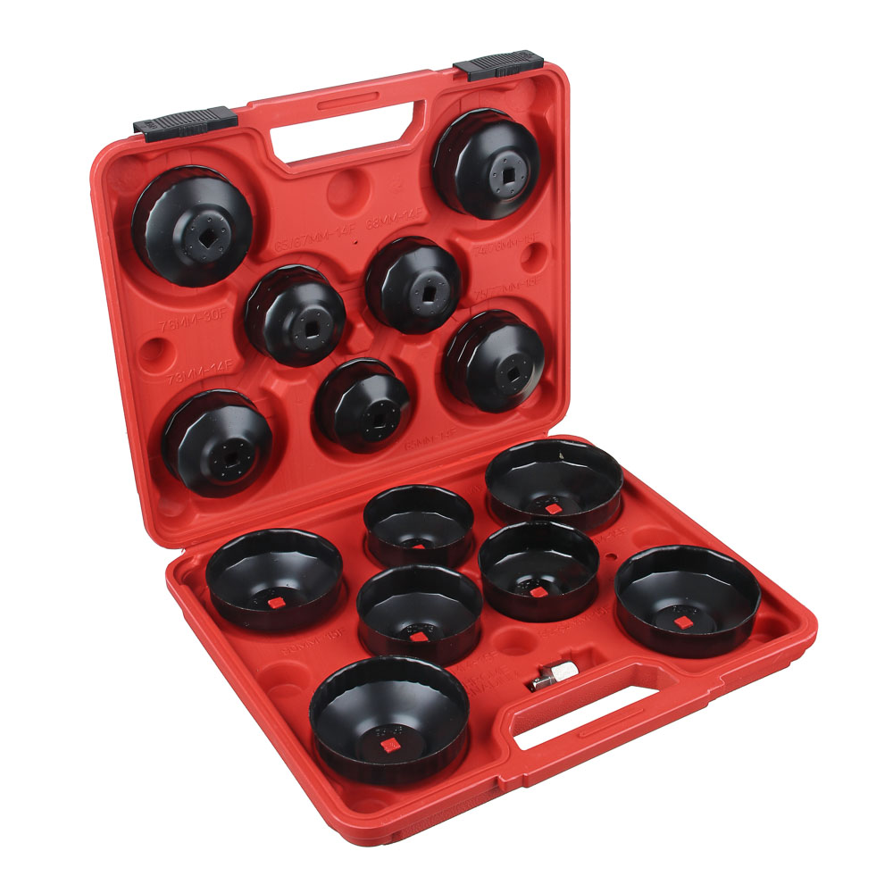 ERMAK Set of cups for removing filters, 15 pcs, case