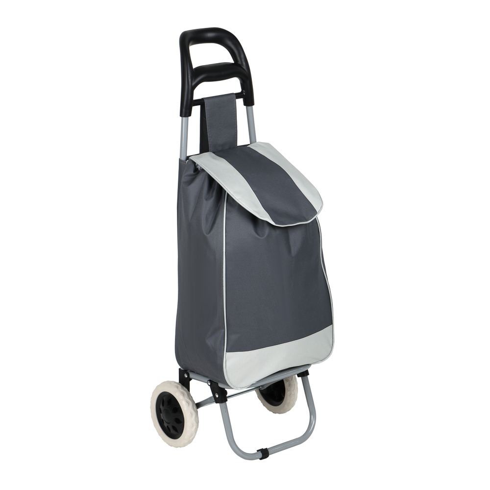 VETTA Trolley + bag, up to 30kg, 36x26x94cm, 28l, tarpaulin, EVA wheels d16cm, 1 color