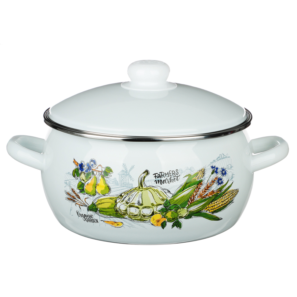 Farmer's shop Enameled saucepan 4 l