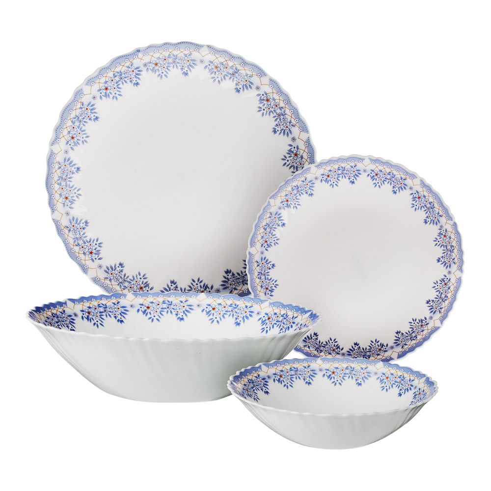 MILLIMI Apollo2 Dinnerware set 19 ave., opal glass, 218