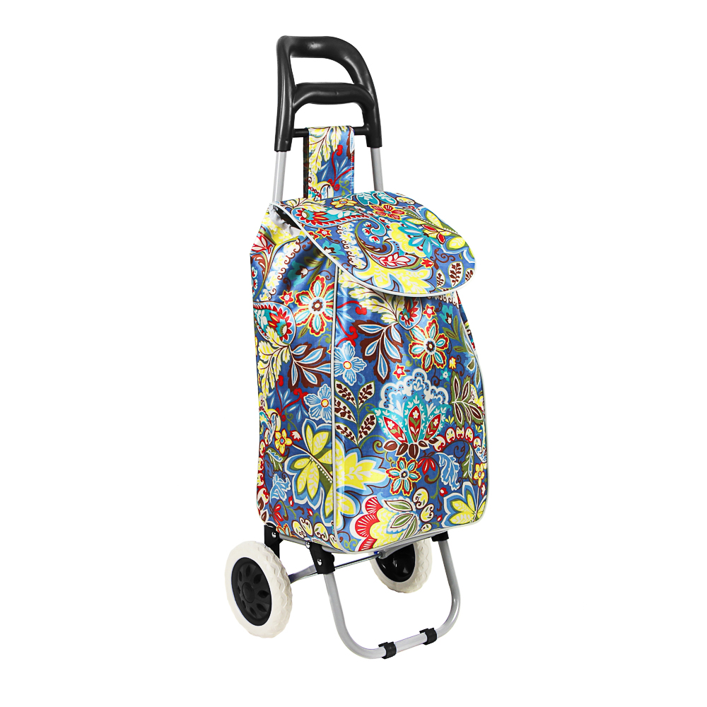 VETTA Trolley + bag, up to 30kg, 36x26x95cm, 32l, 600D polyester, EVA wheels d16cm