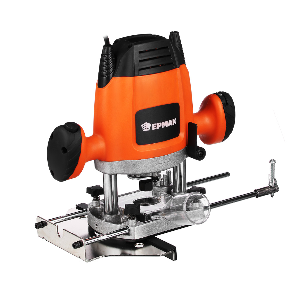 ERMAK Milling machine, electric (two-handed milling cutter) 1200 W, cutting depth 35 mm, collet chuck 6/8 mm.