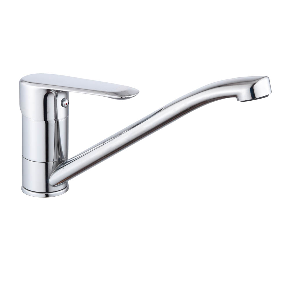 RAIN Kitchen mixer Garnet, low spout, 35mm cartridge, brass, chrome