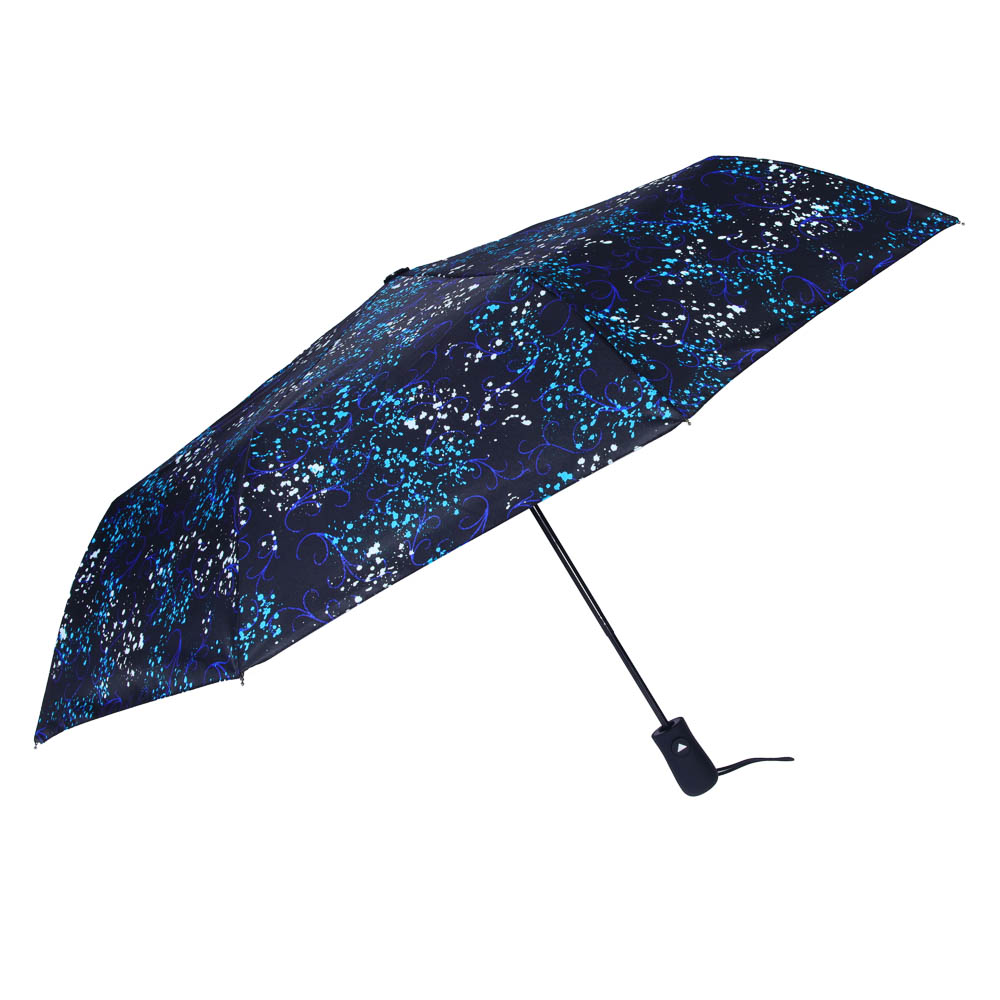 Umbrella, semi-automatic, alloy, plastic, polyester, 55cm, 8 spokes, 1 color
