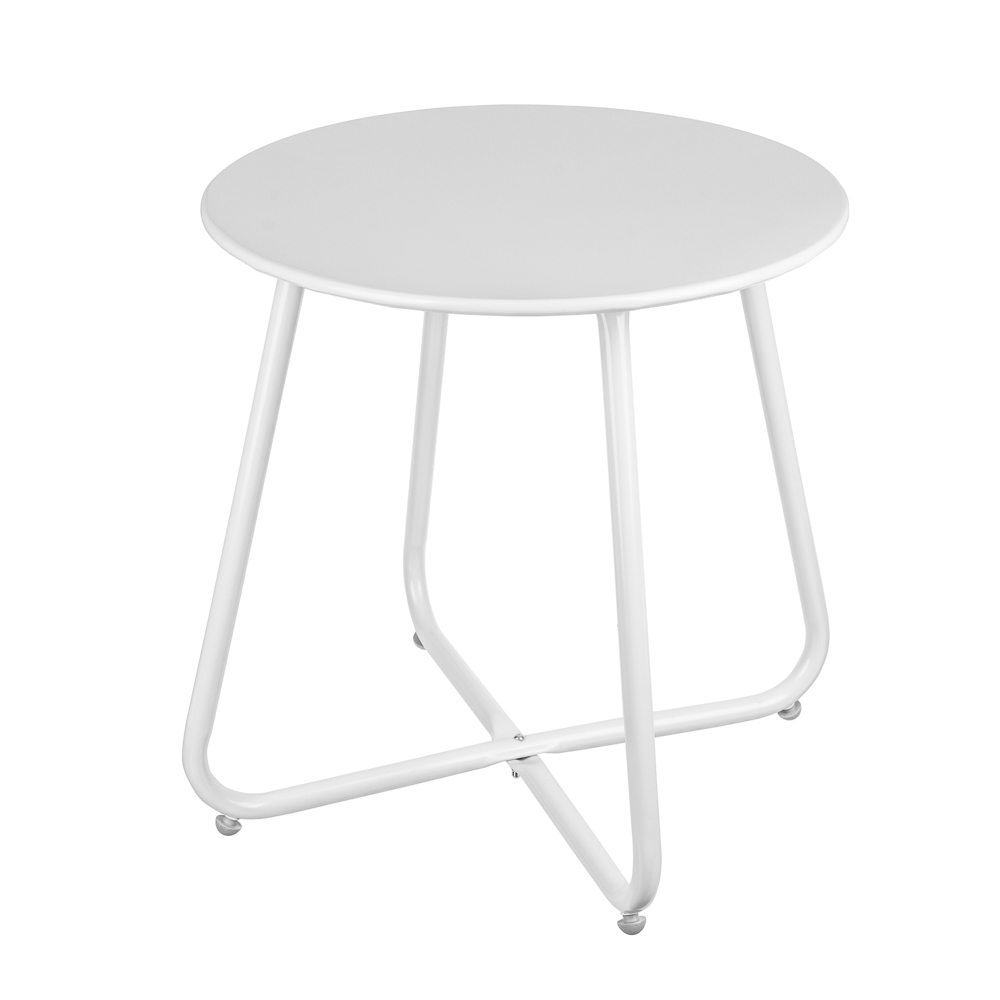 VETTA Coffee table, 44x44x45cm, metal, white