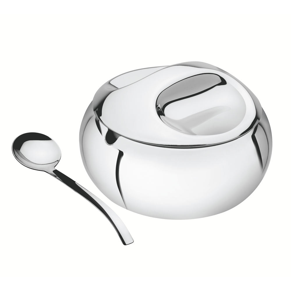 Tramontina Sugar bowl with spoon, stainless steel steel, 64400/500