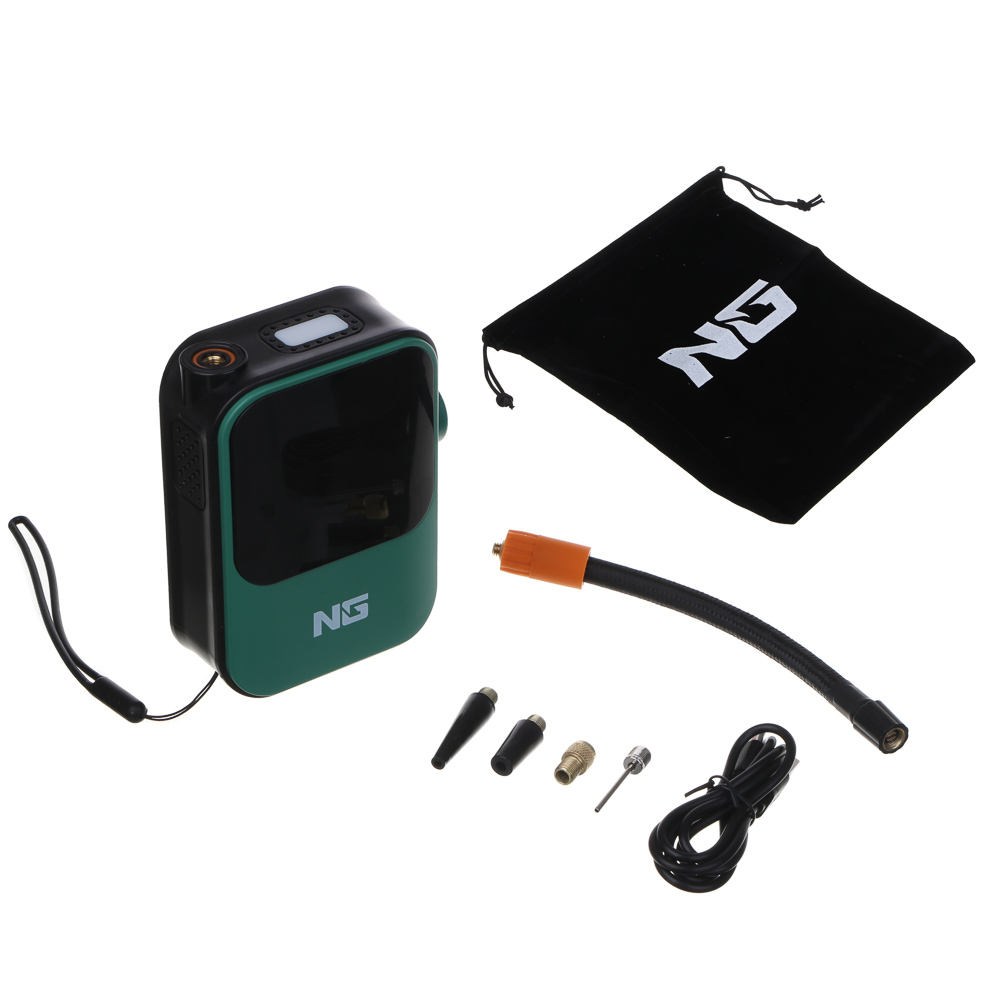 NG Wireless compressor, 40W, 2000mA, flashlight, digital display