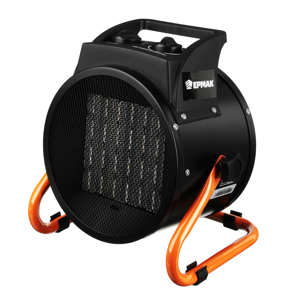 ЕРМАК Тепловая пушка электр., 3кВт, 280М3,  3 реж (0,03/1,5/ 3,0кВт), керам.нагр