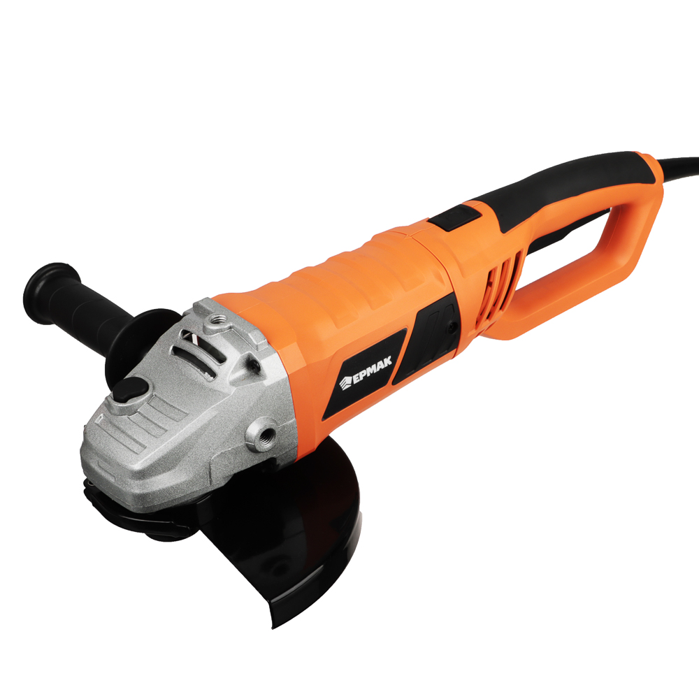 ERMAK Angle grinding machine. UShM-230/2400, 2400 W, 230 mm; 6500 rpm, flat start