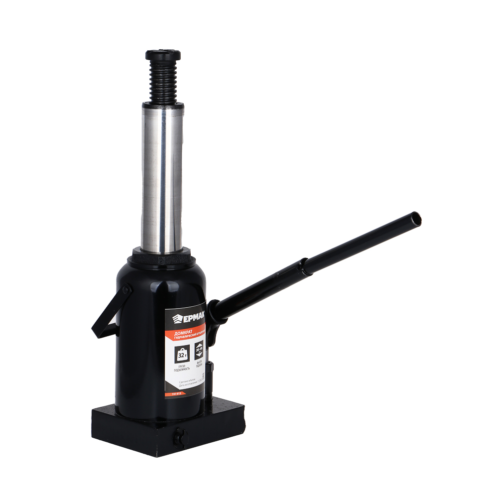 ERMAK Hydraulic bottle jack, 32 t, lift h 285-495 mm