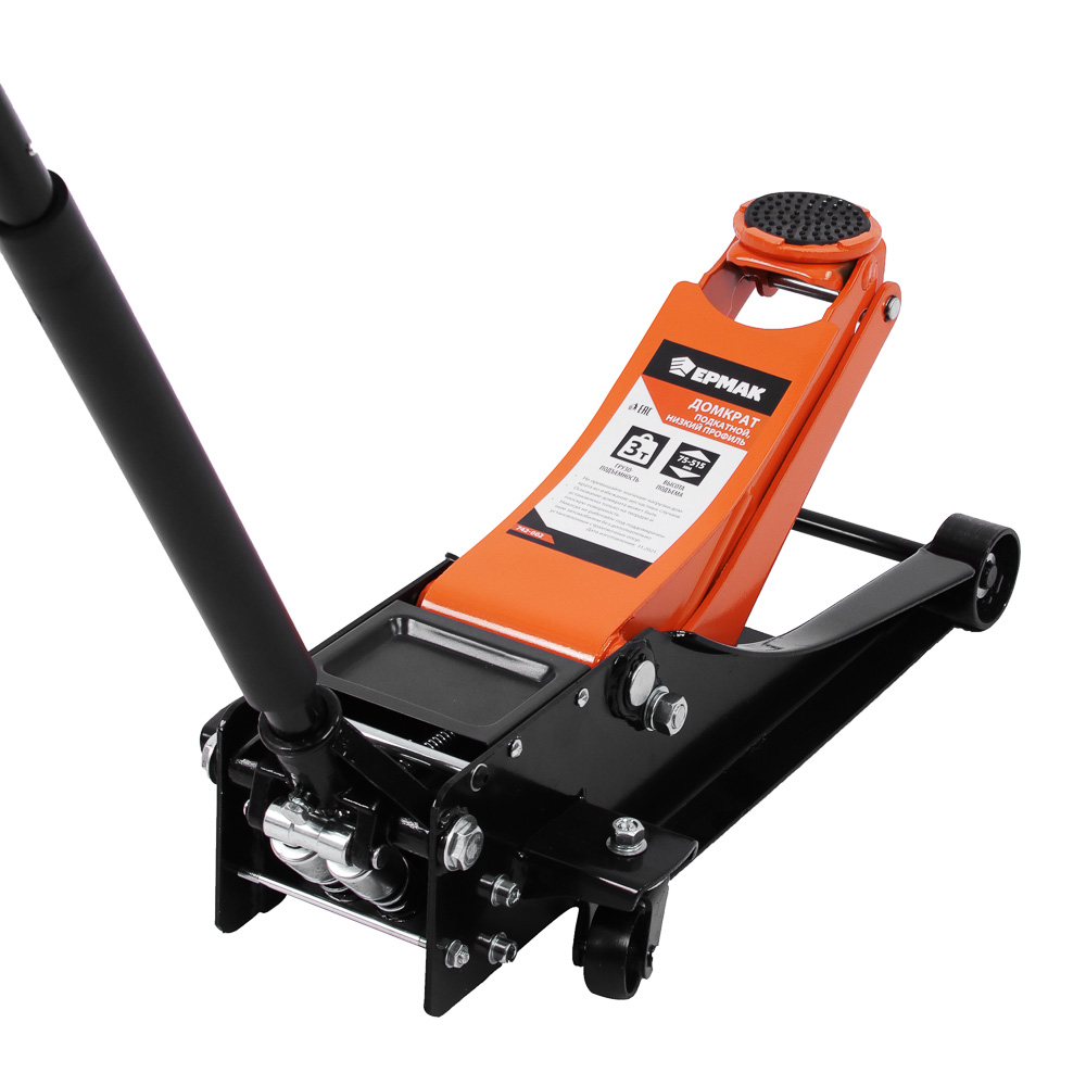 ERMAK Rolling jack, 3 tons, low profile, 75-515 mm, Profi