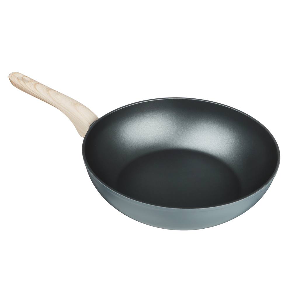 SATOSHI Charleroi Cast wok d28cm, non-stick coating, induction
