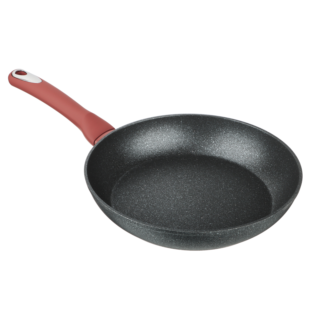 SATOSHI Louvier Cast frying pan d26cm, non-stick marble coating, induction