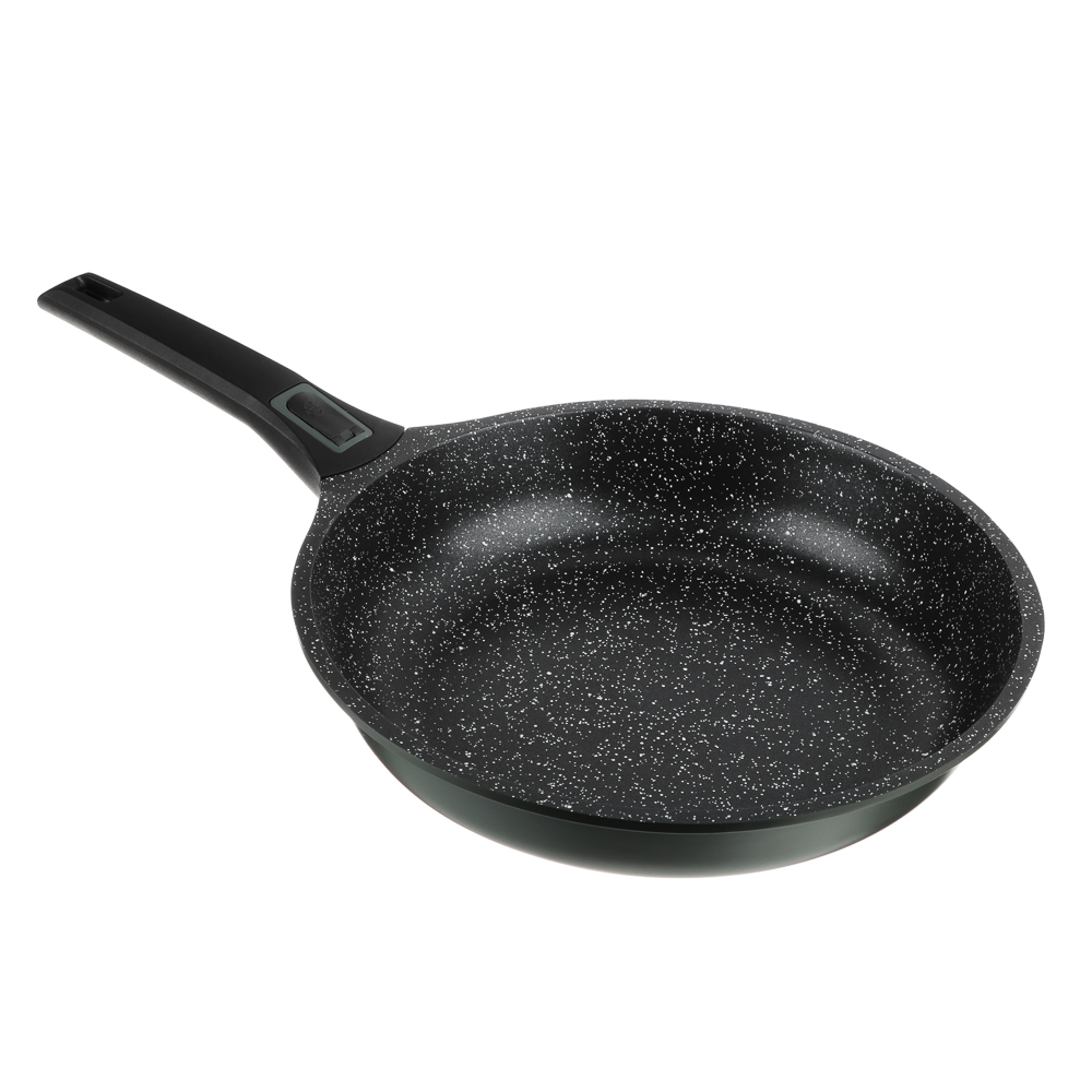 SATOSHI Uranium Cast frying pan d28cm, non-stick coating Marble, induction, removable handle