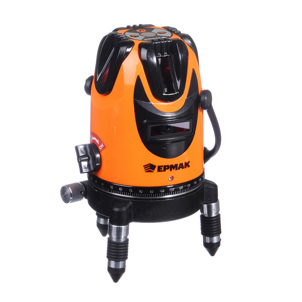 ERMAK Laser level 5 beams, 15m, case