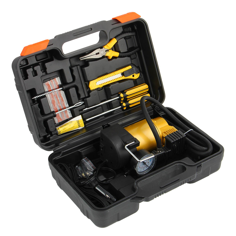 NG Set of 12 items with compressor "Tornado" AC-580, 45 l/min, 150W