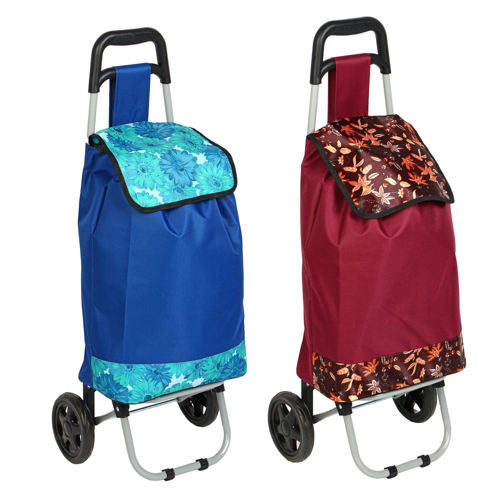 VETTA Trolley + bag, up to 30kg, 35x28x92cm, 29l, tarpaulin, EVA wheels d15cm, WQ-111