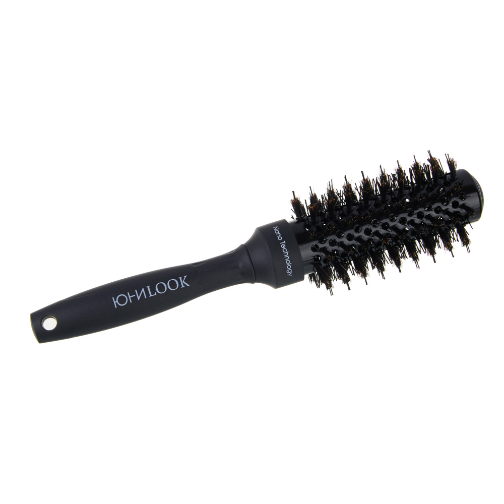 UNILOOK Hair brush, d=32mm, 26.2cm, ABS plastic, nylon, bristles, MP2023-3