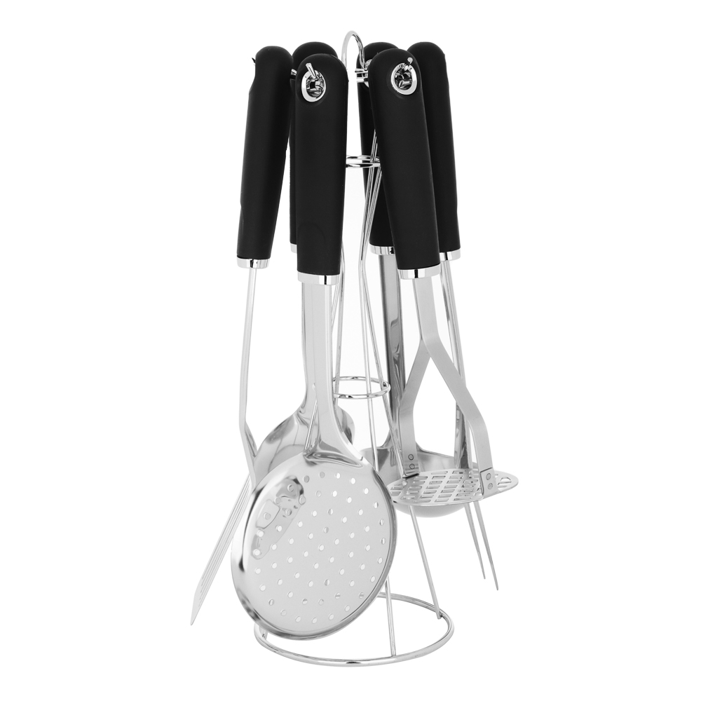SATOSHI Laurent Set of kitchen utensils 7 ave., stainless steel steel