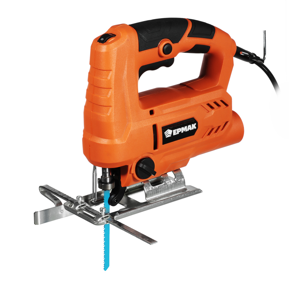 ERMAK Jigsaw electric. LE-570/B, 570W, unused cartridge, reg. speed, 800-3000 strokes/min, pendulum. move