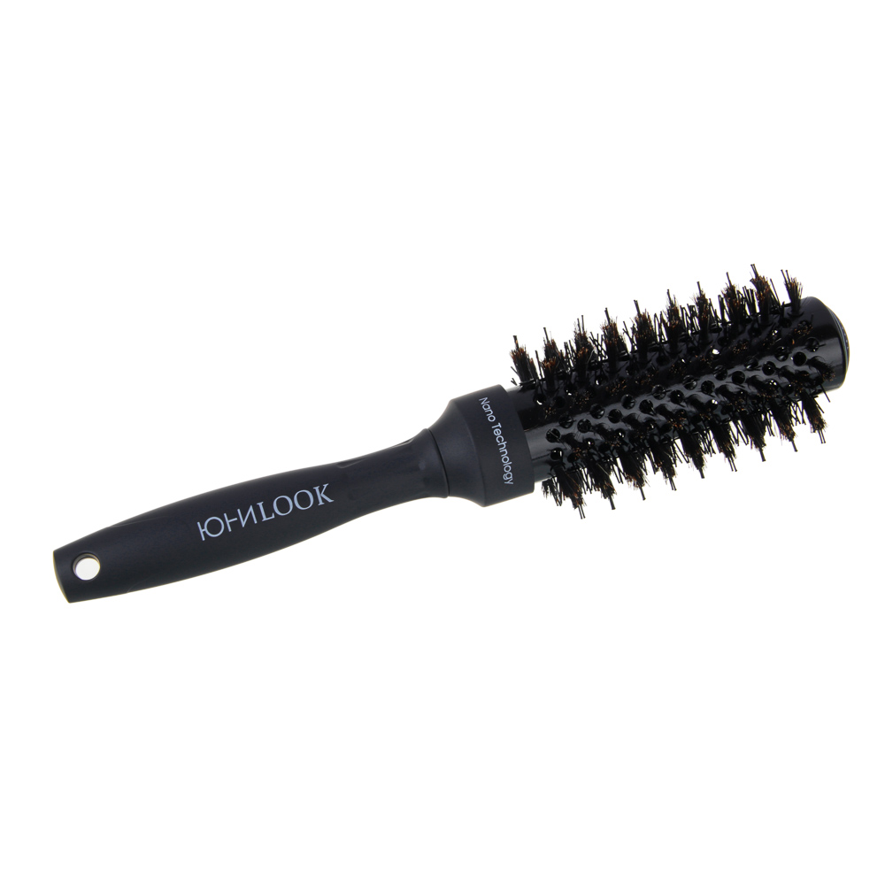 UNILOOK Hair brushing, d=32mm, 26.2cm, ABS plastic, nylon, bristles