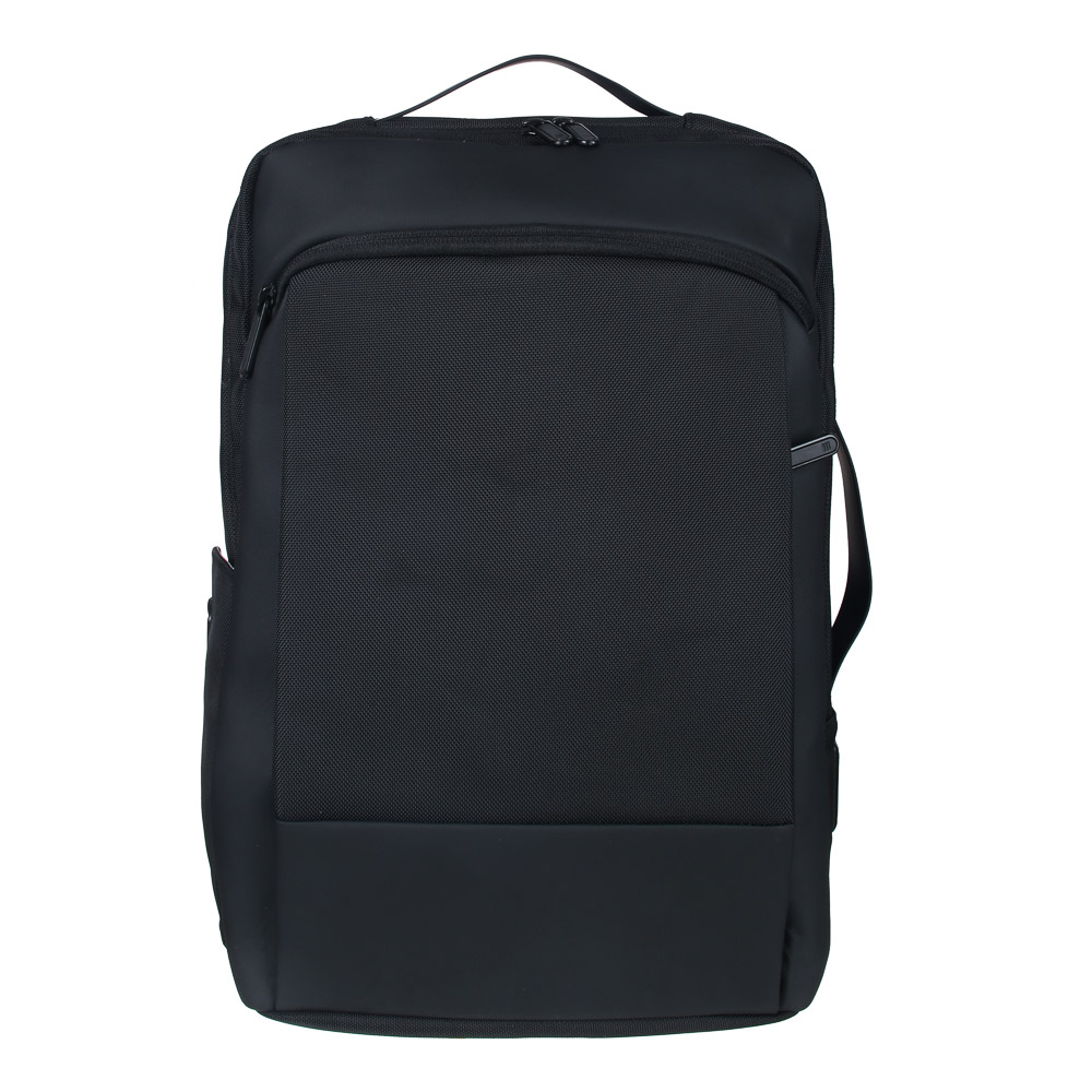 Backpack-bag PREMIUM universal 41x28x13cm, 3 compartments, extra-thick polyester fabric, black