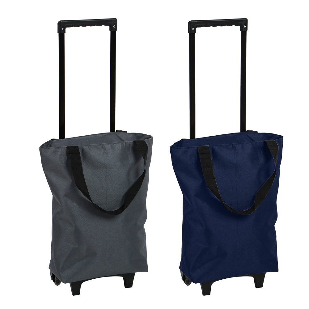 VETTA Trolley + bag, with retractable handle, 84x26x18cm, 14L, up to 20kg, 600D Oxford fabric, PU wheels