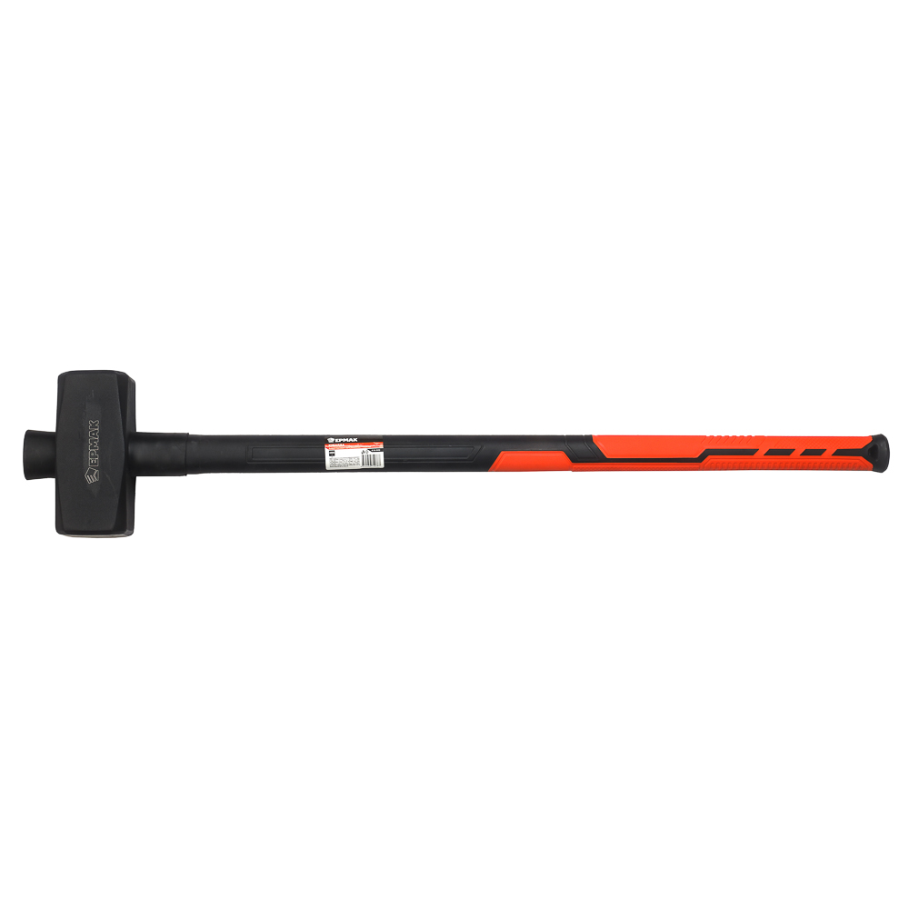 ERMAK Sledgehammer, 6000 g, fiberglass rubberized handle