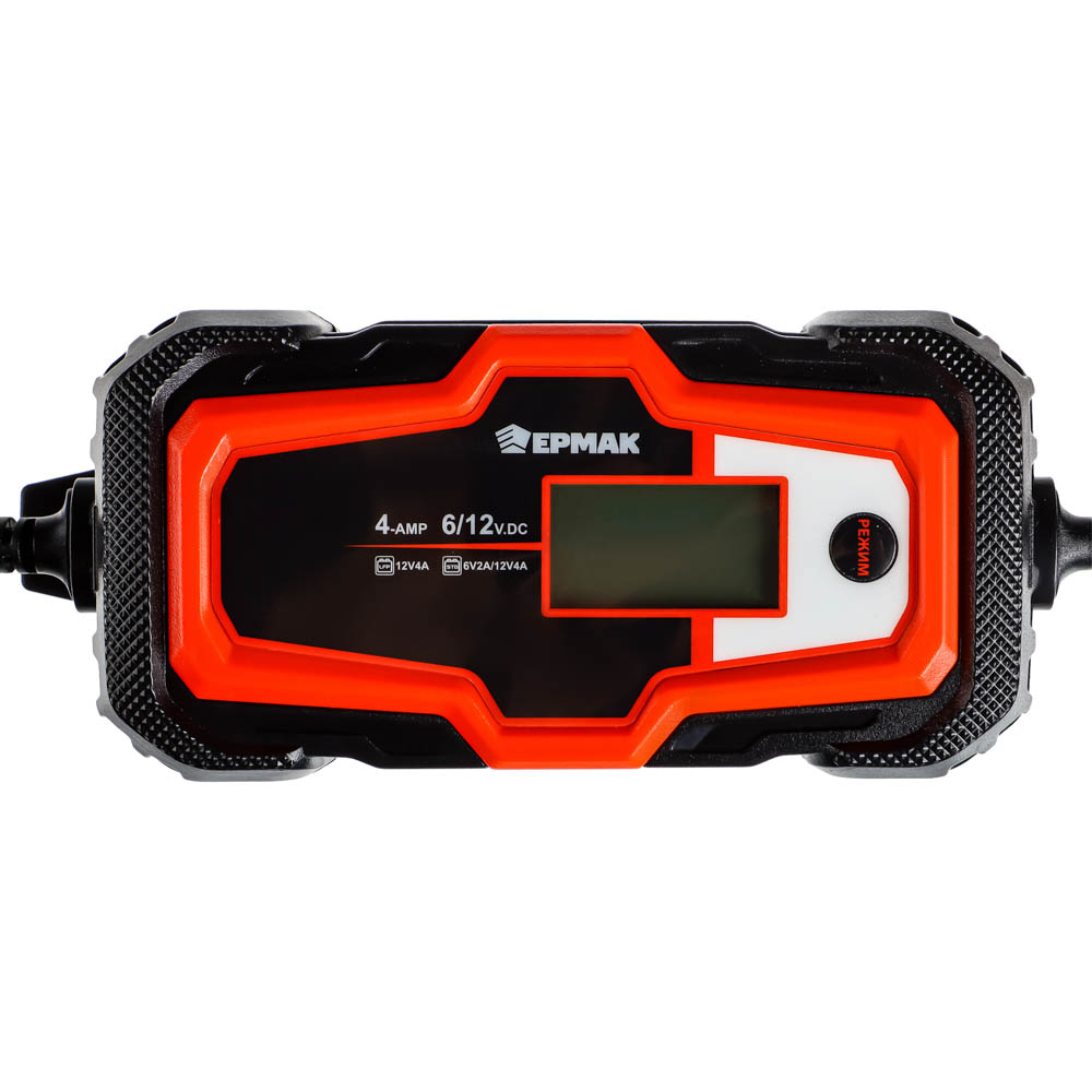 ERMAK Automatic battery charger, 4A, digital display