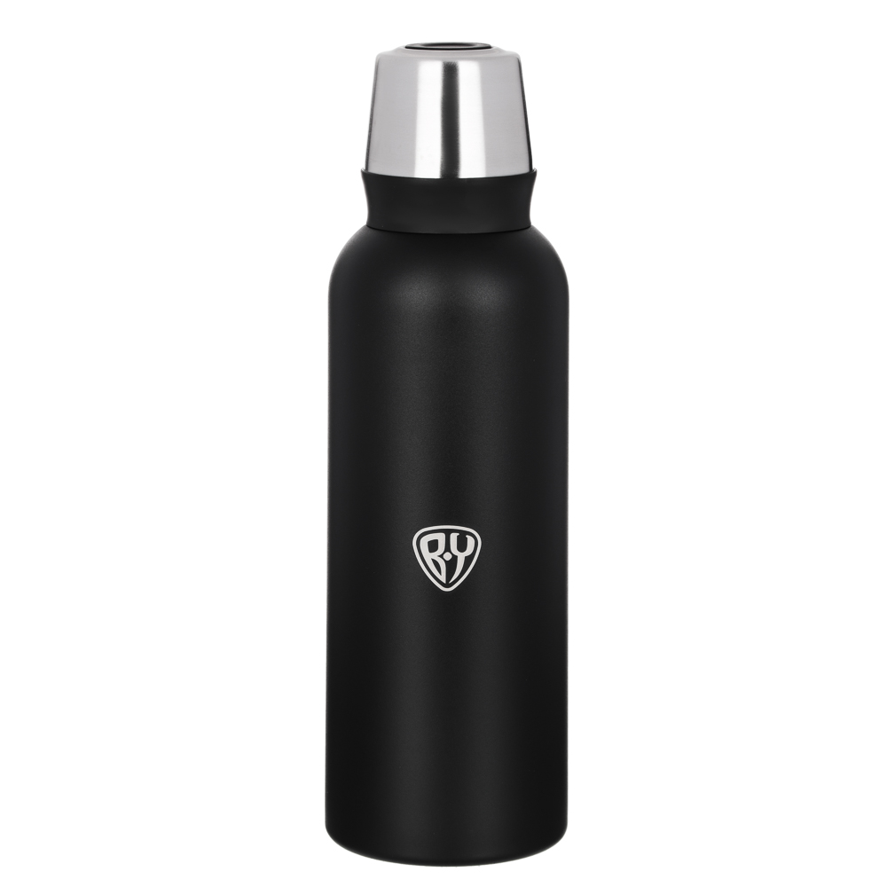 BY COLLECTION K2 Thermos 1.00 l, for drinks, stainless steel 18/10 (high temperature resistance)