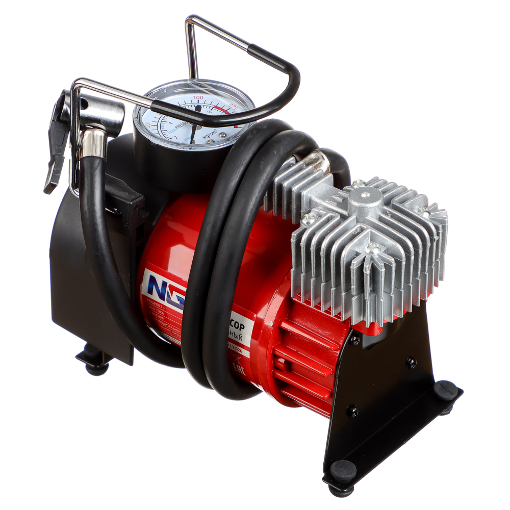 NEW GALAXY Car compressor, cigarette plug, in bag, 12V, 140W, 45 l/min, metal