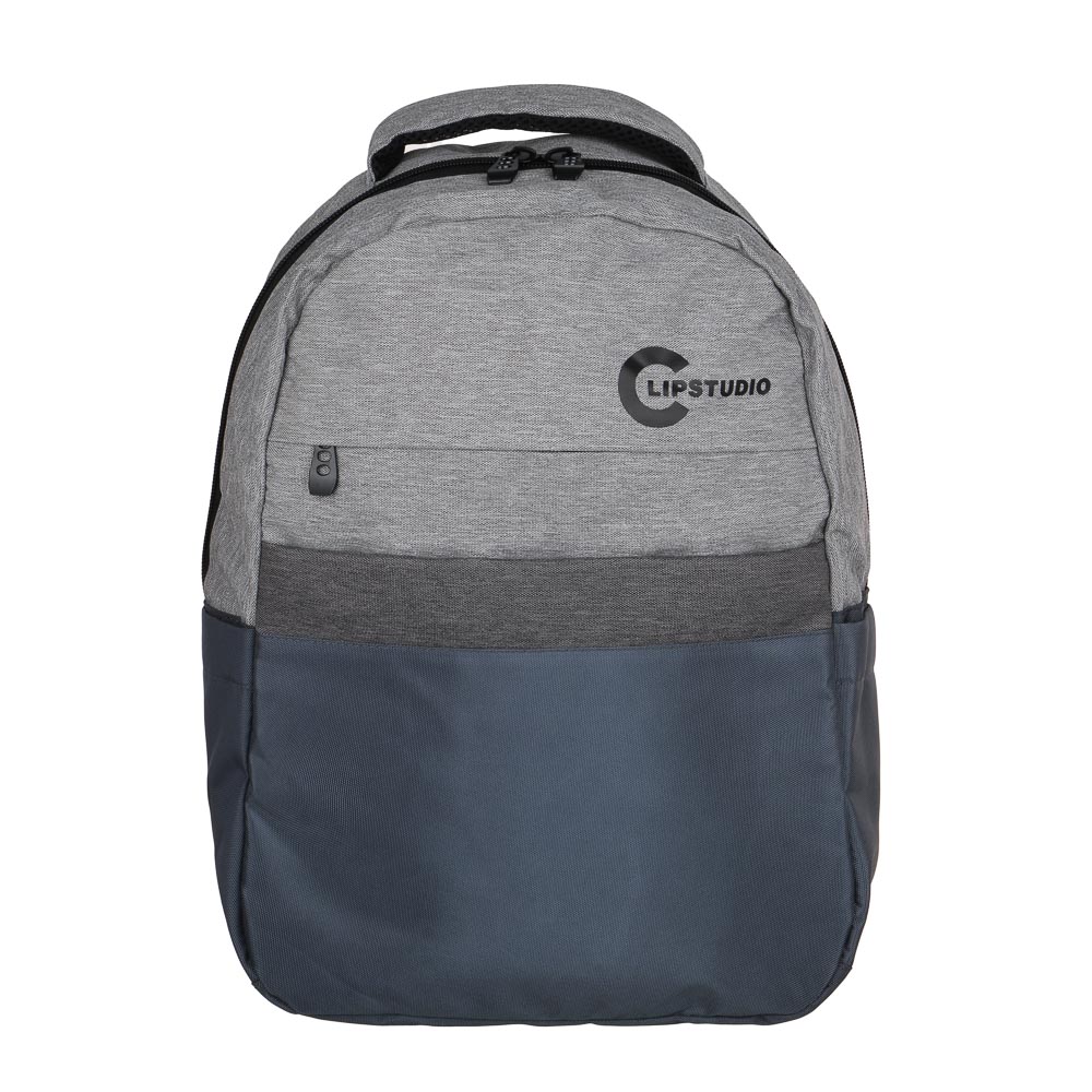 Universal backpack 42x31x13.5cm, 1 compartment, 4 pockets, padded back, PE fabric