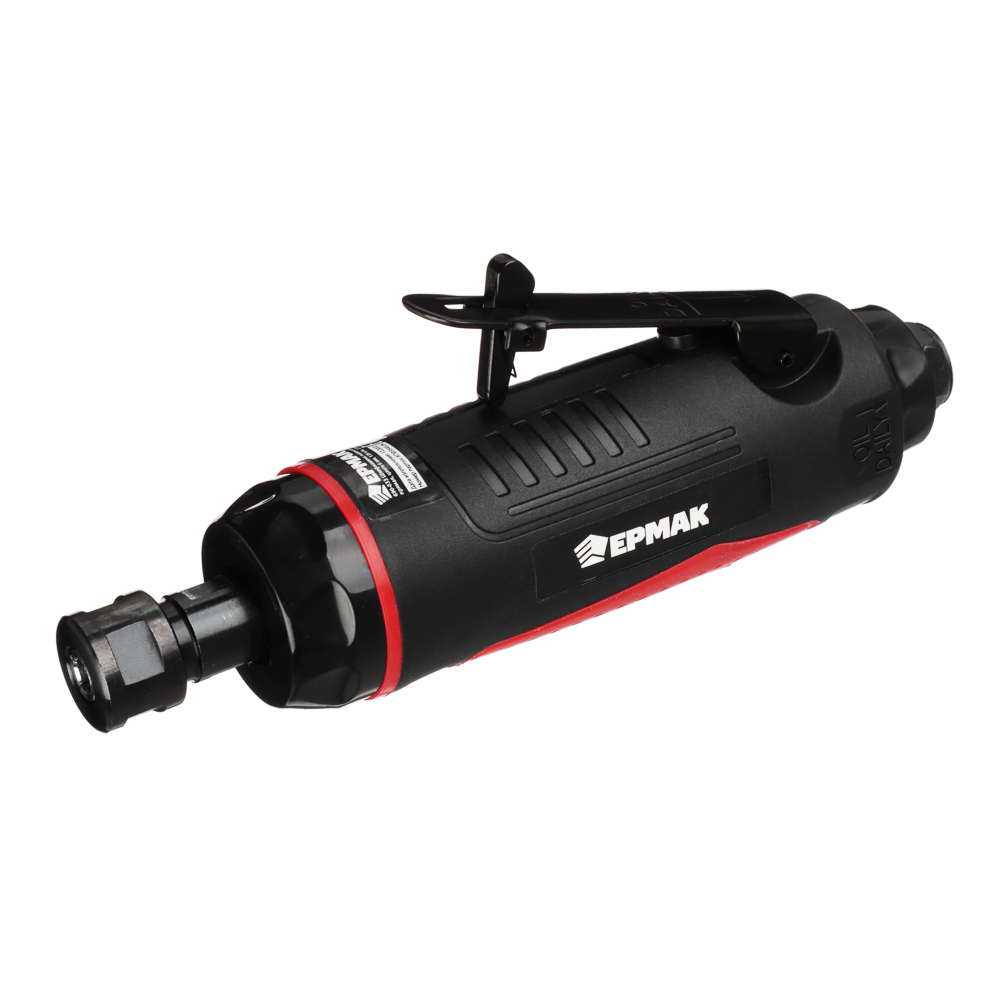 ERMAK Straight pneumatic grinder, collet 6mm, 128 l/m, 22000 rpm