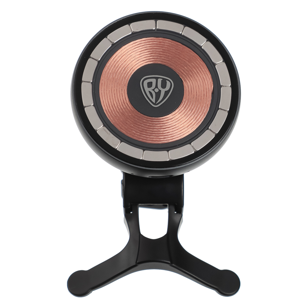 BY Phone holder for deflector with wireless charging, 15W, magnetic MAG mount, clear glass panel