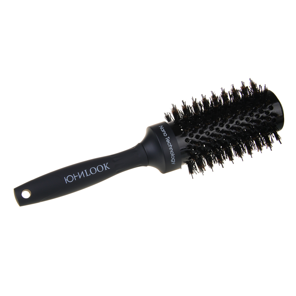 UNILOOK Hair brush, d=45mm, 26.5cm, ABS plastic, nylon, bristles, MP2023-2